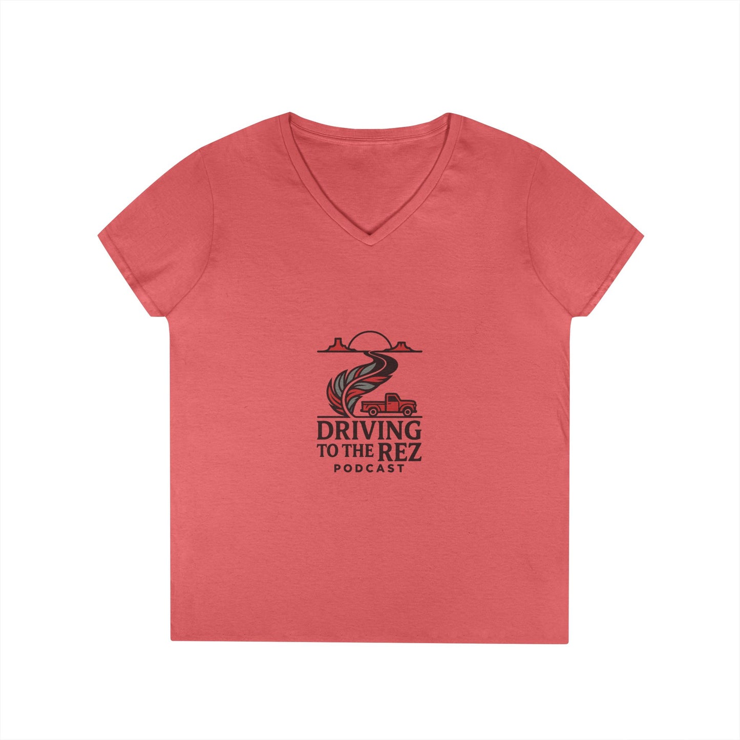 DTTR Ladies’ V-Neck T-Shirt