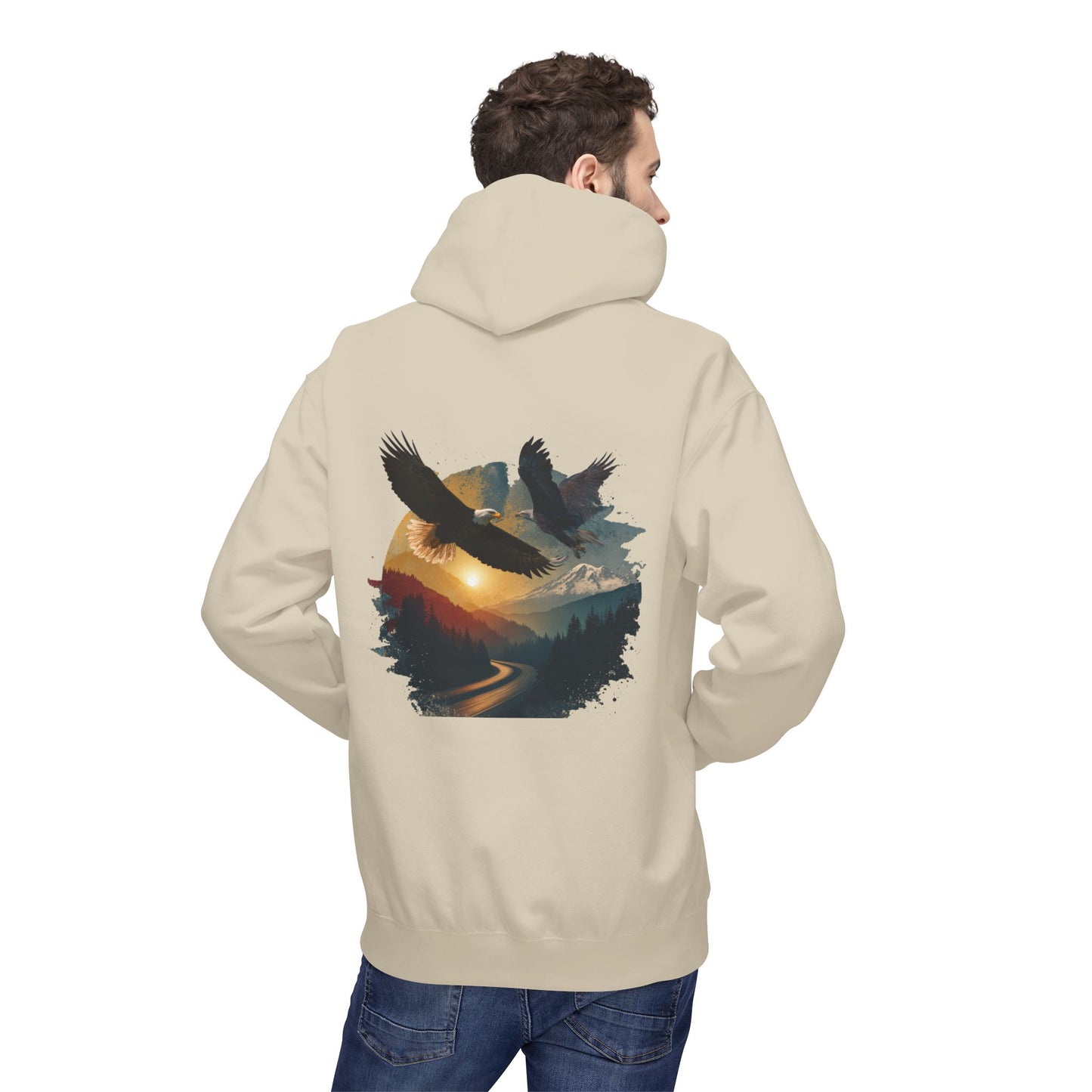 DTTR Unisex Hoodie – Eagle Journey Edition
