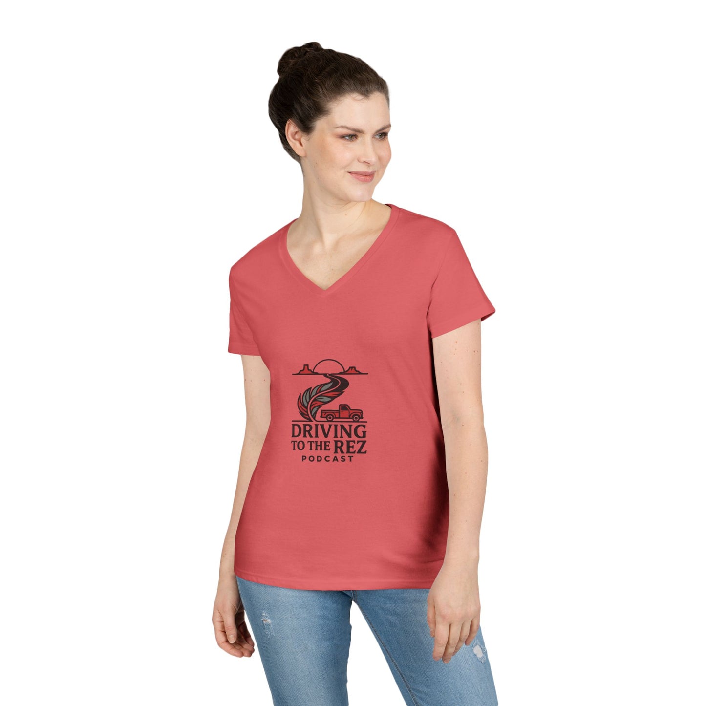 DTTR Ladies’ V-Neck T-Shirt