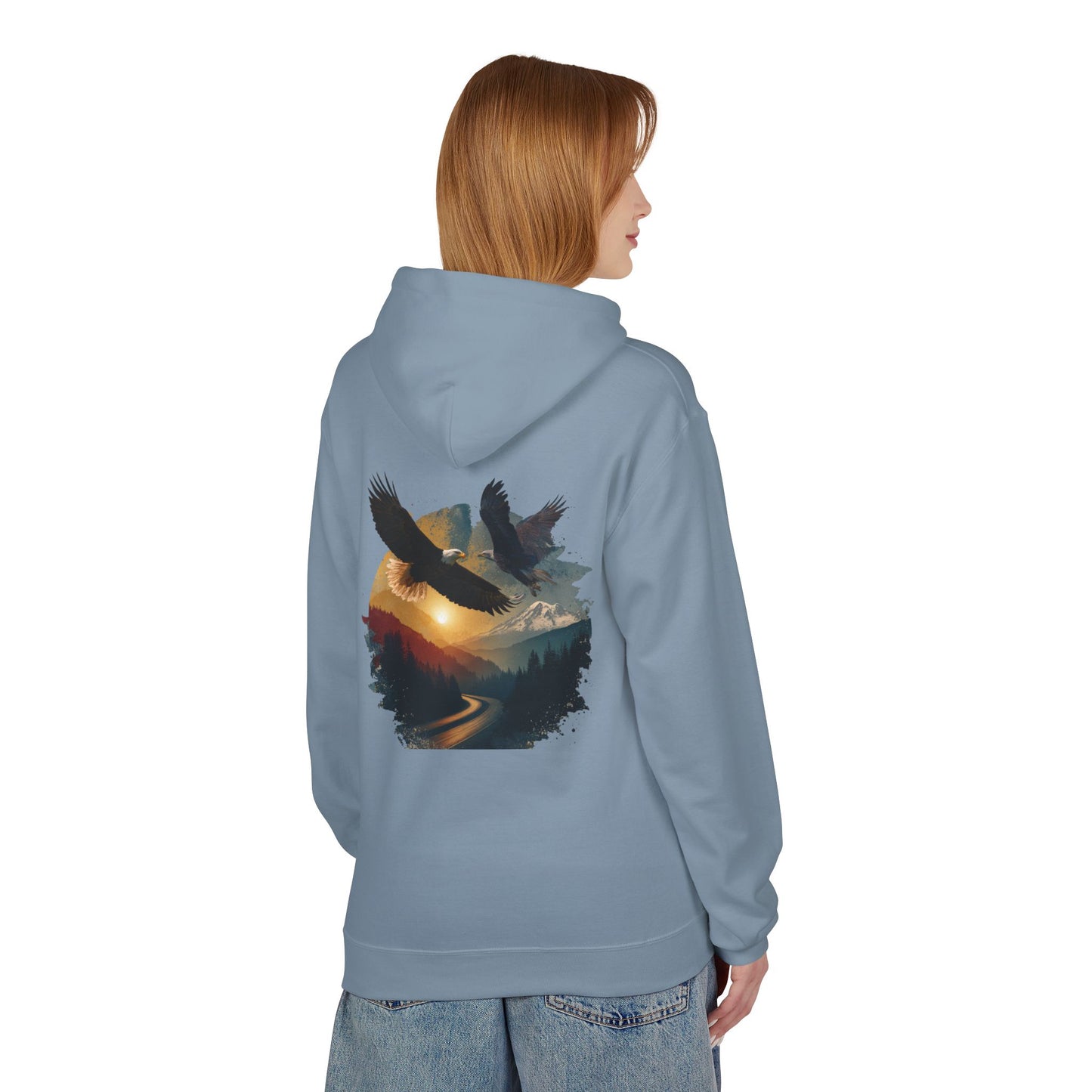 DTTR Unisex Hoodie – Eagle Journey Edition