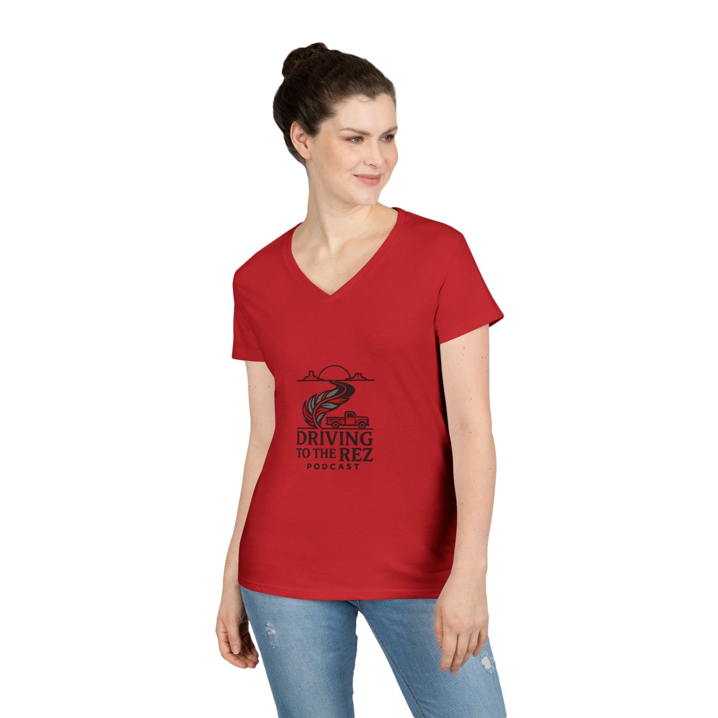 DTTR Ladies’ V-Neck T-Shirt