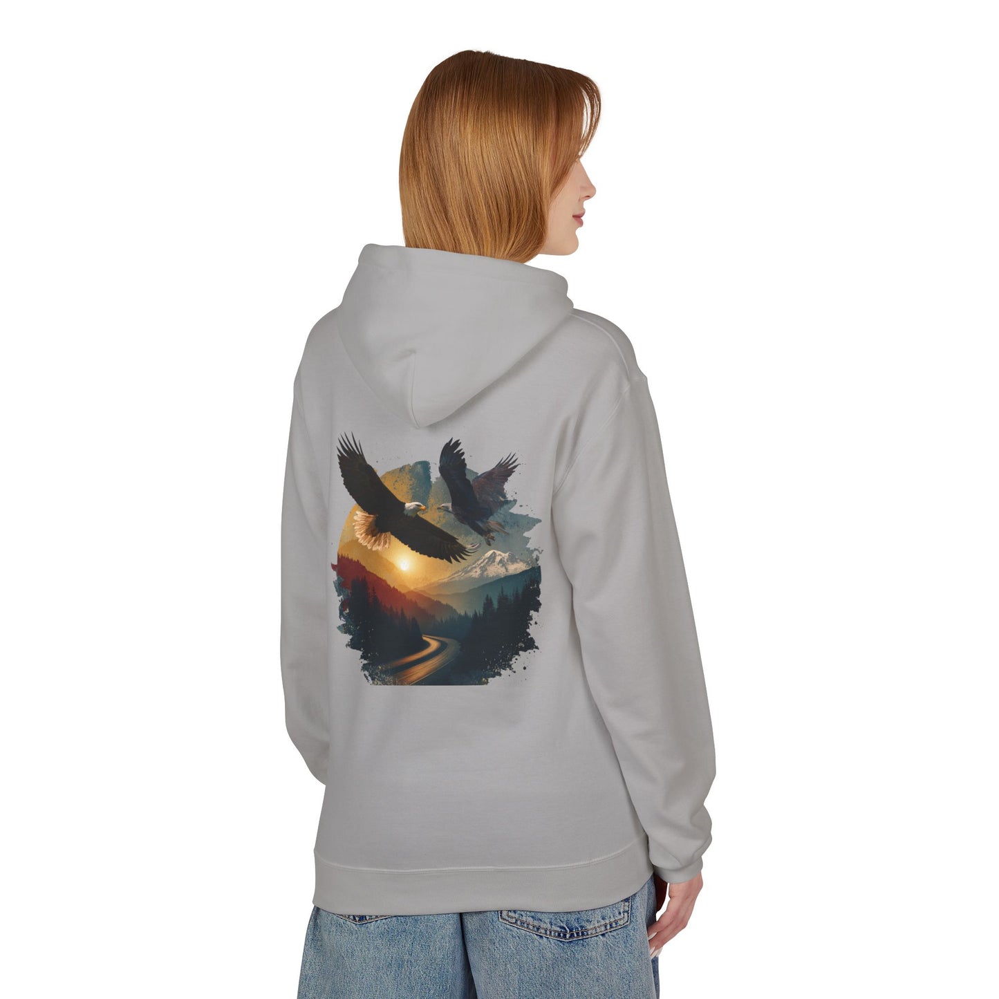 DTTR Unisex Hoodie – Eagle Journey Edition