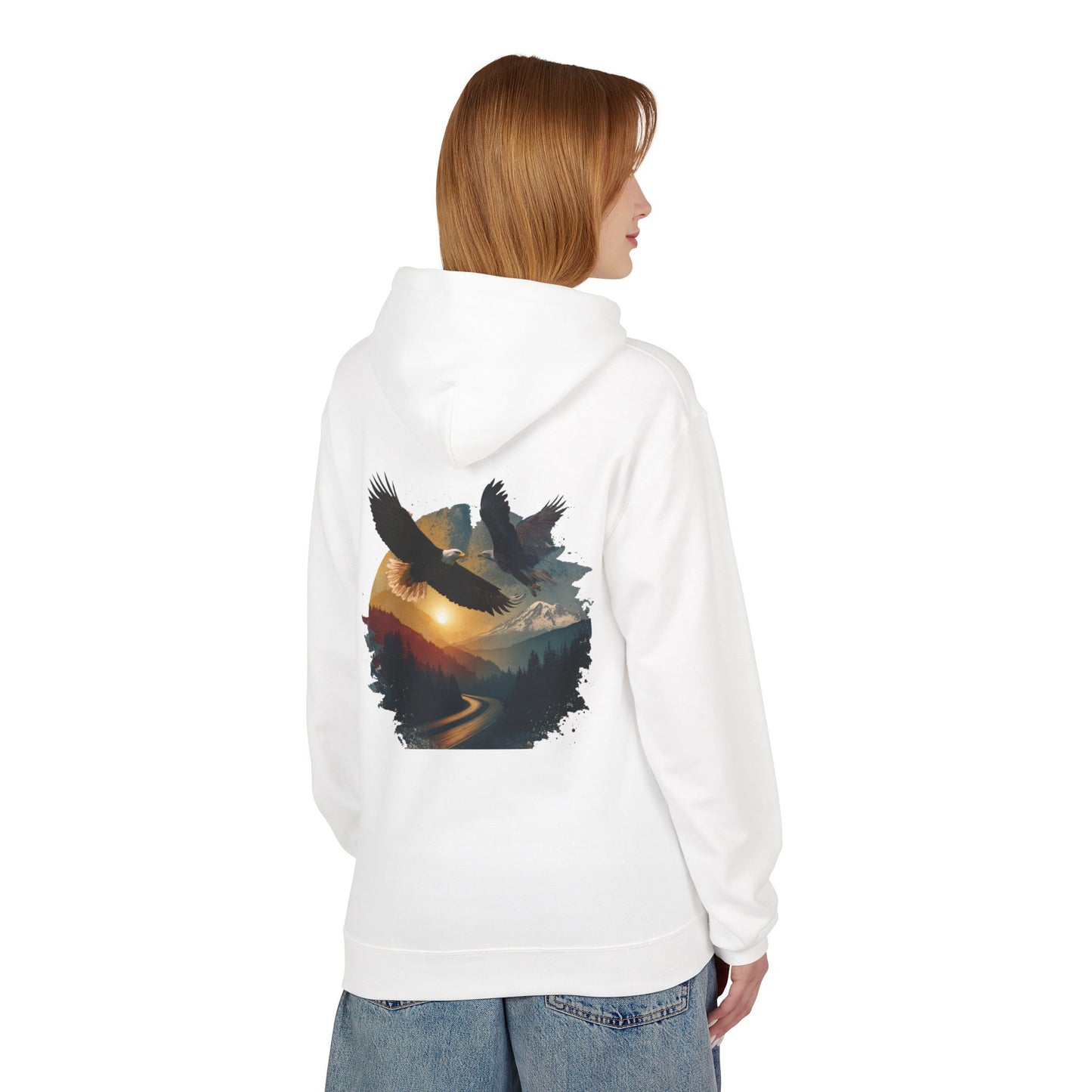 DTTR Unisex Hoodie – Eagle Journey Edition
