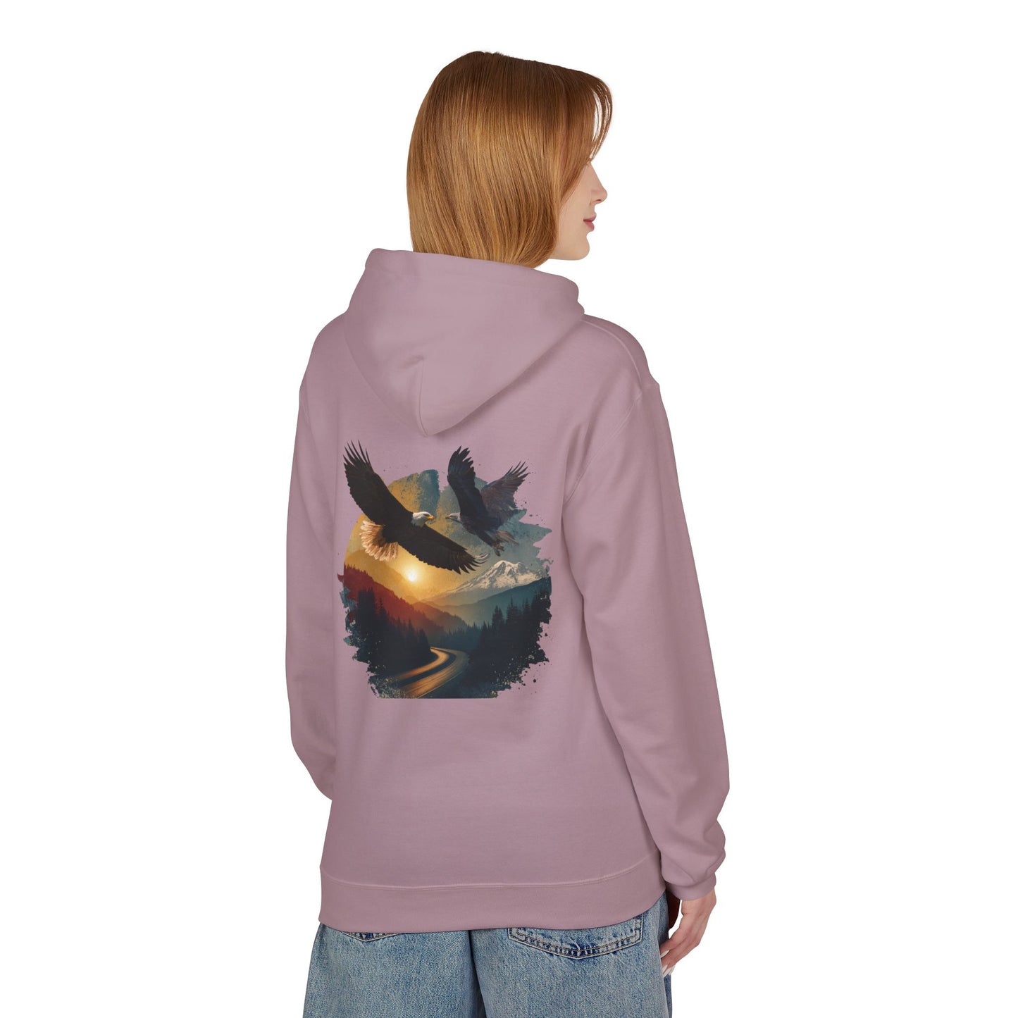 DTTR Unisex Hoodie – Eagle Journey Edition
