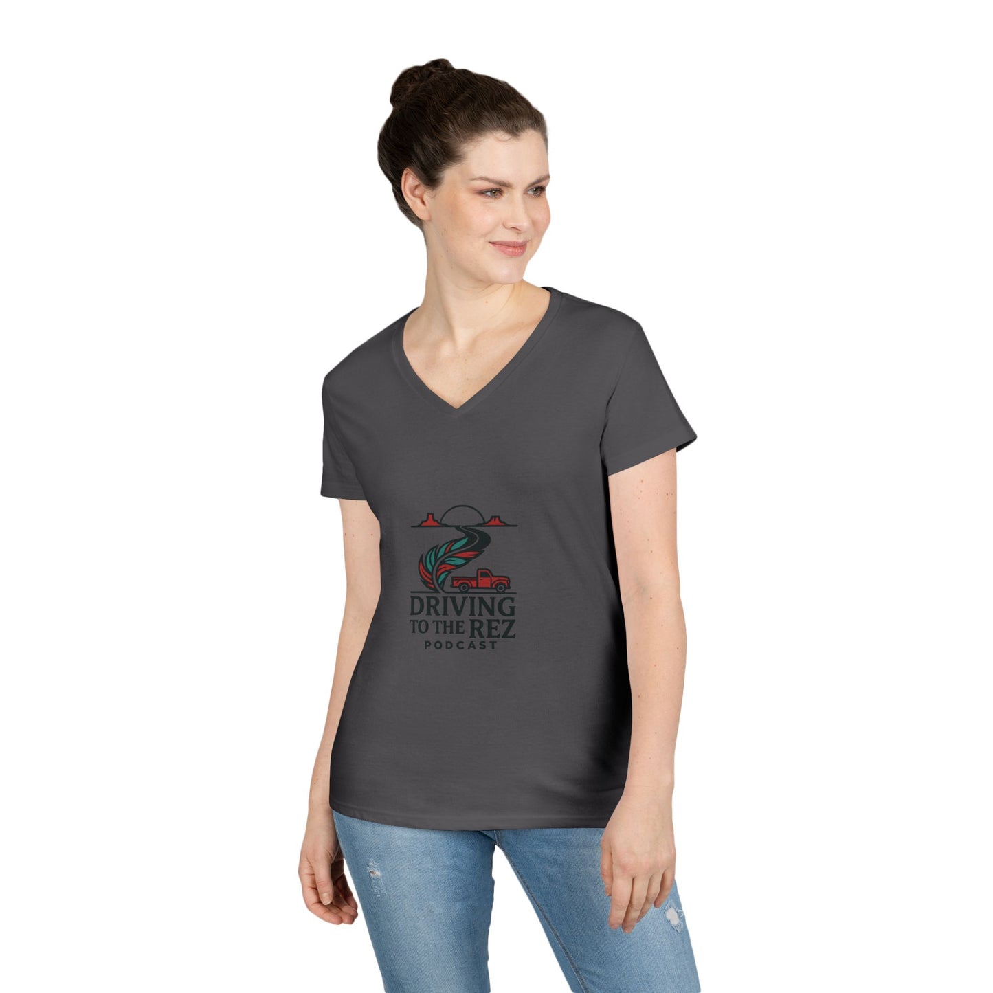 DTTR Ladies’ V-Neck T-Shirt