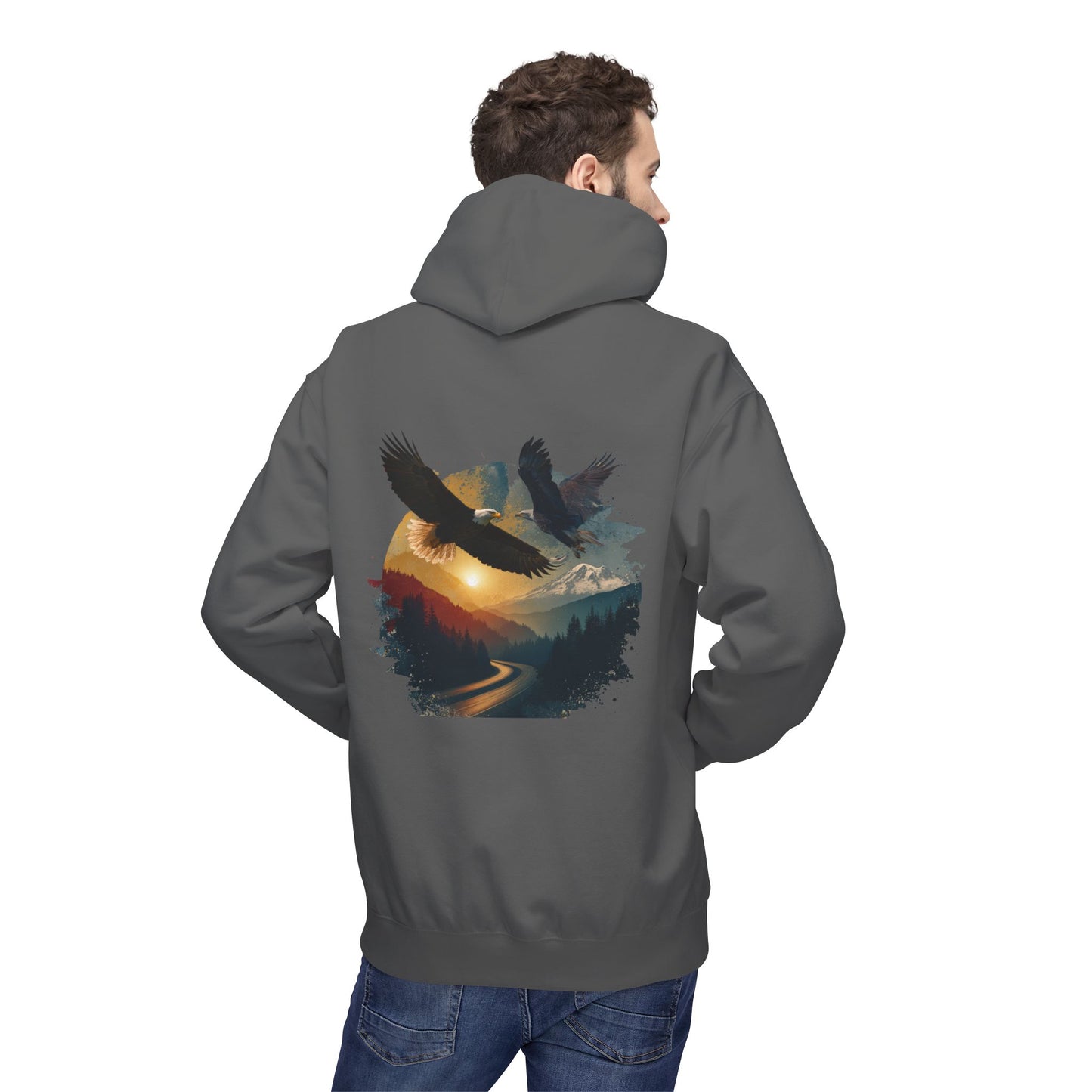 DTTR Unisex Hoodie – Eagle Journey Edition