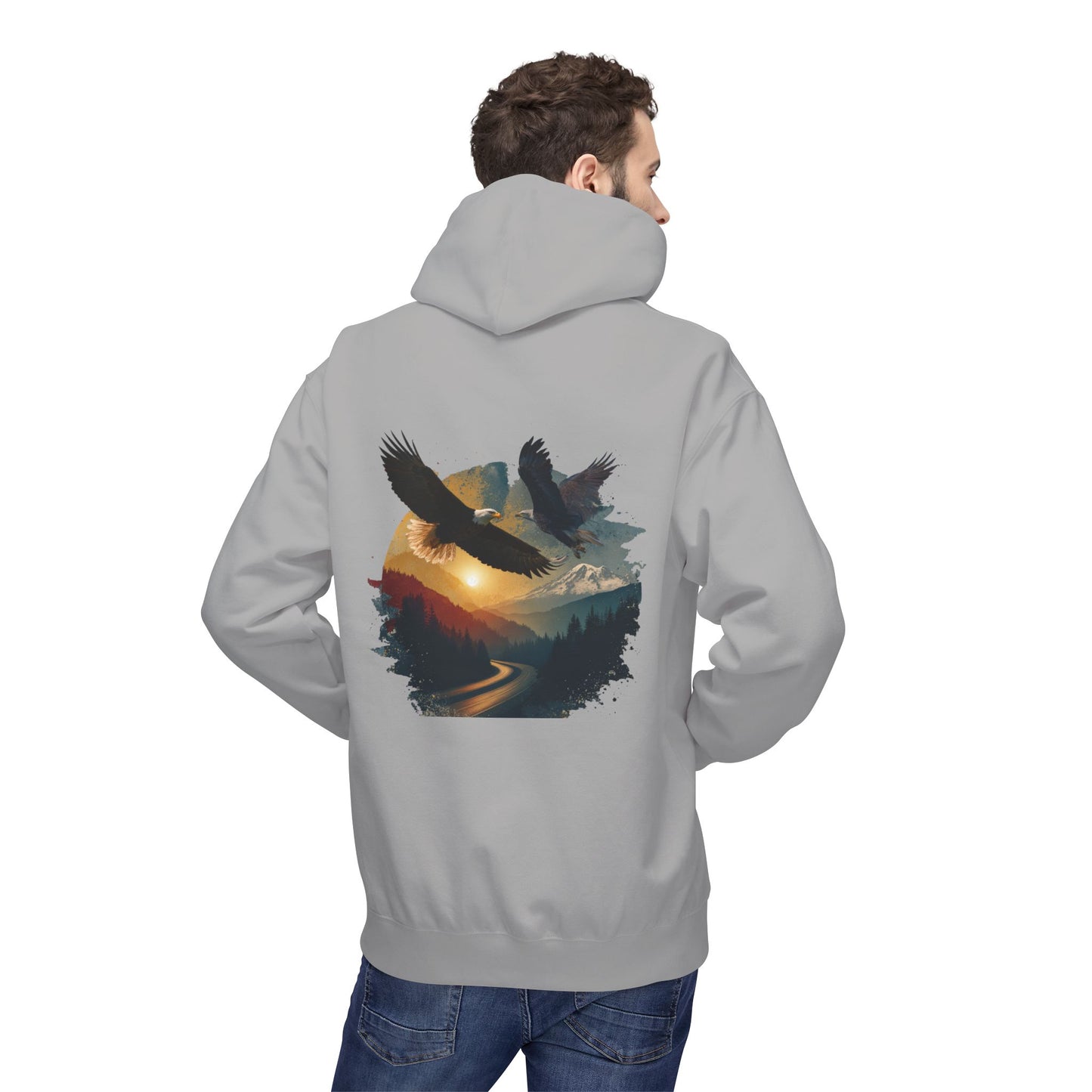 DTTR Unisex Hoodie – Eagle Journey Edition
