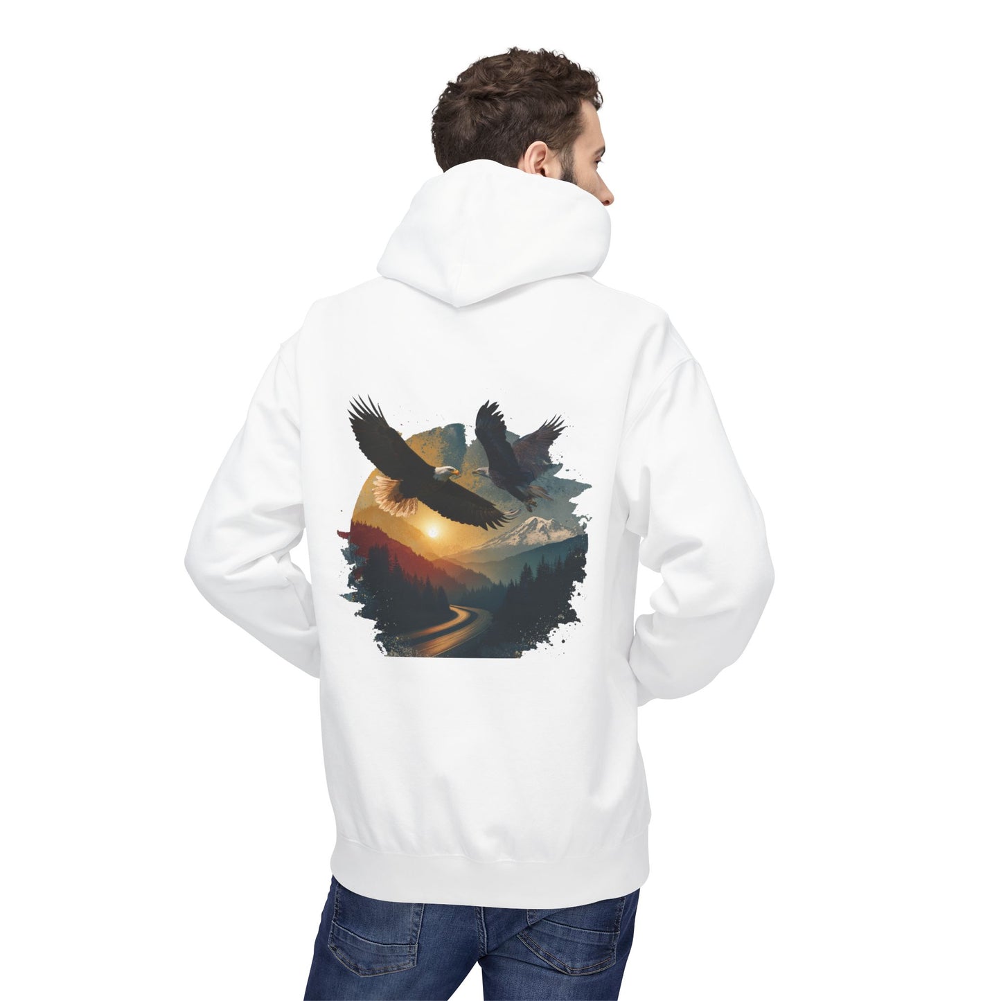 DTTR Unisex Hoodie – Eagle Journey Edition