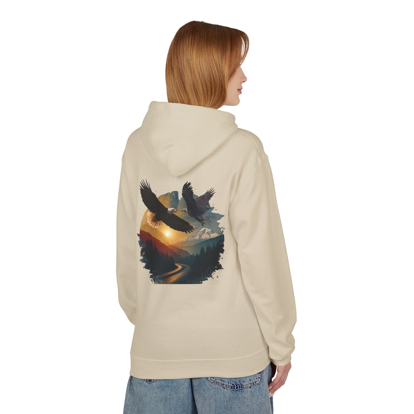 DTTR Unisex Hoodie – Eagle Journey Edition
