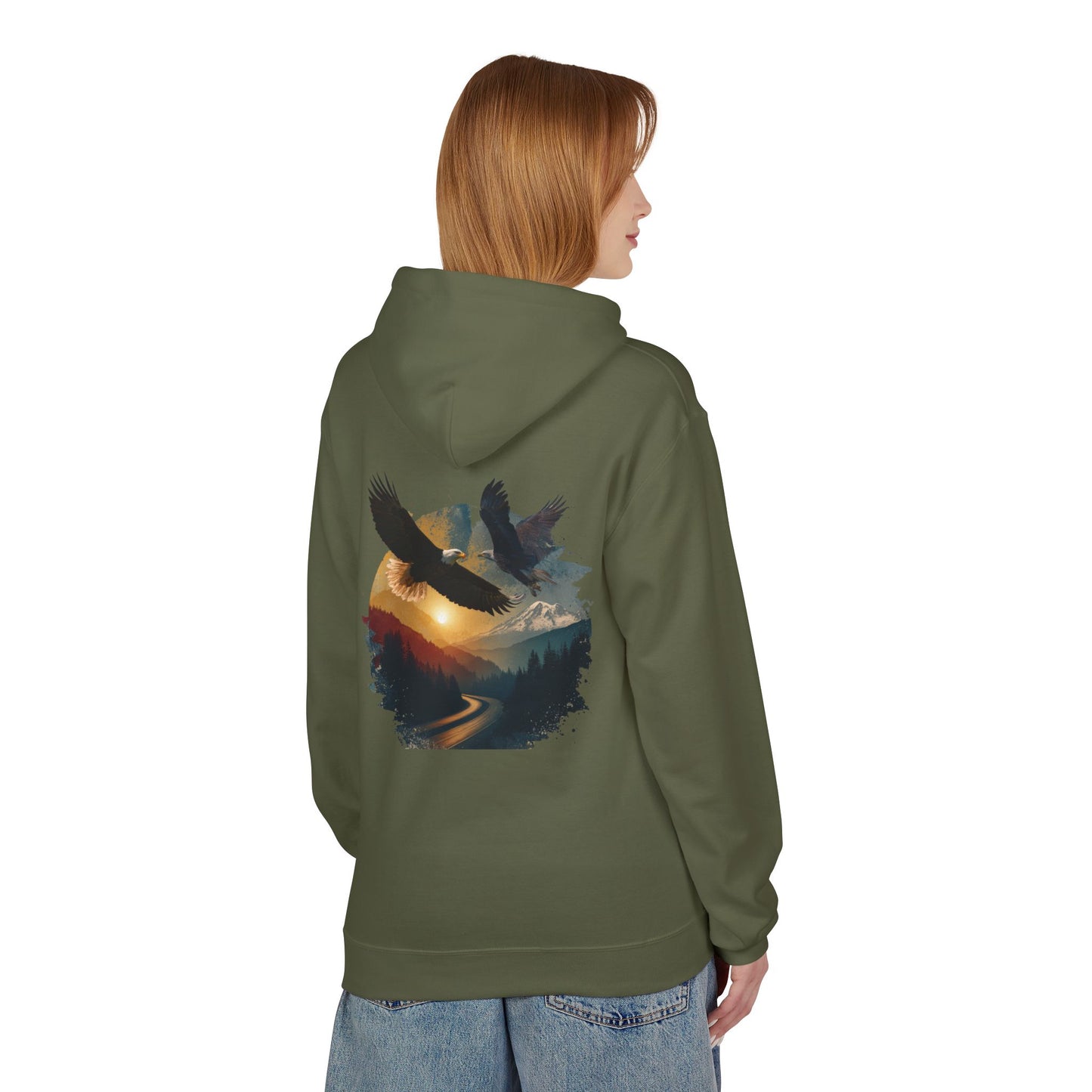 DTTR Unisex Hoodie – Eagle Journey Edition